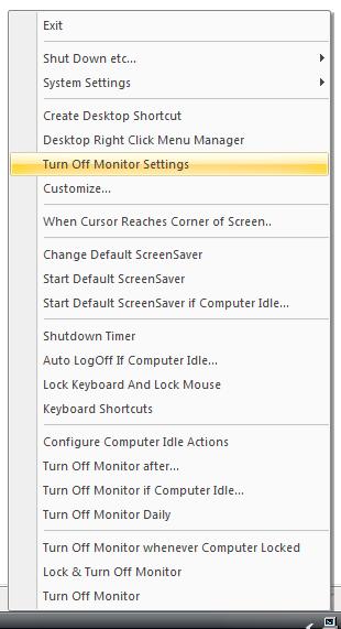 Screenshot displays how to create shutdown shortcut