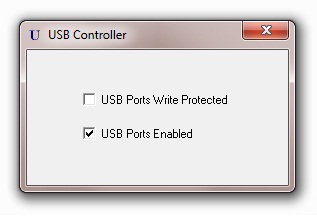 Screenshot of USB Controller